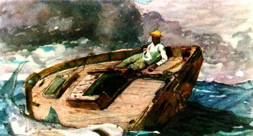 Winslow Homer The Gulf Stream oil painting image